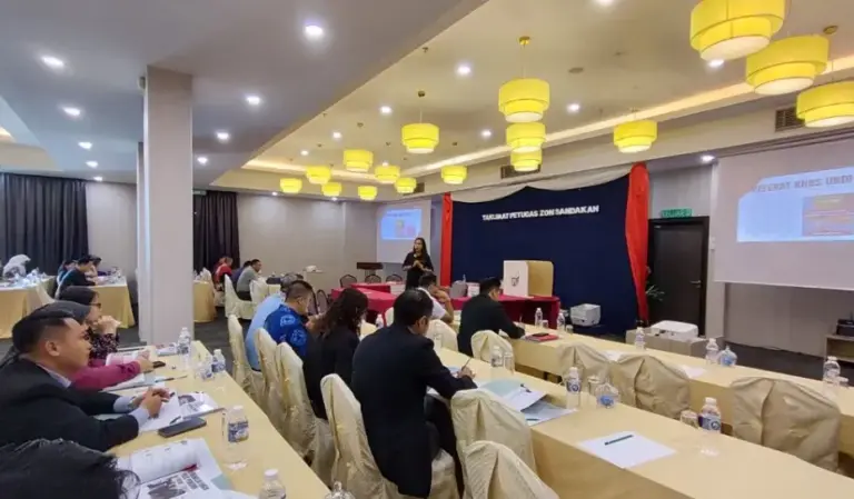 TAKLIMAT PENGURUSAN PENGUNDIAN & PENGIRAAN PRU DUN SABAH (ZON SANDAKAN)